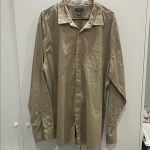 Eddie Bauer Classic Fit Khaki Shirt